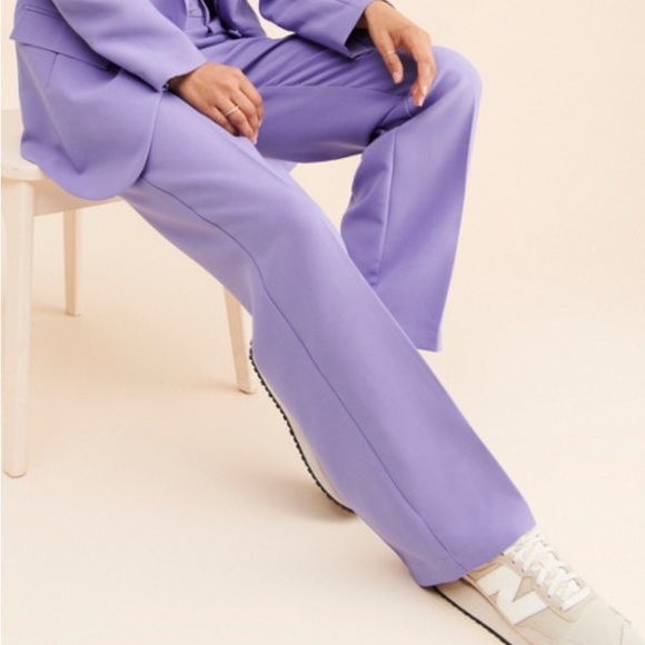 4th and reckless Pants - Chic Lavender Wide Leg Women's Pants